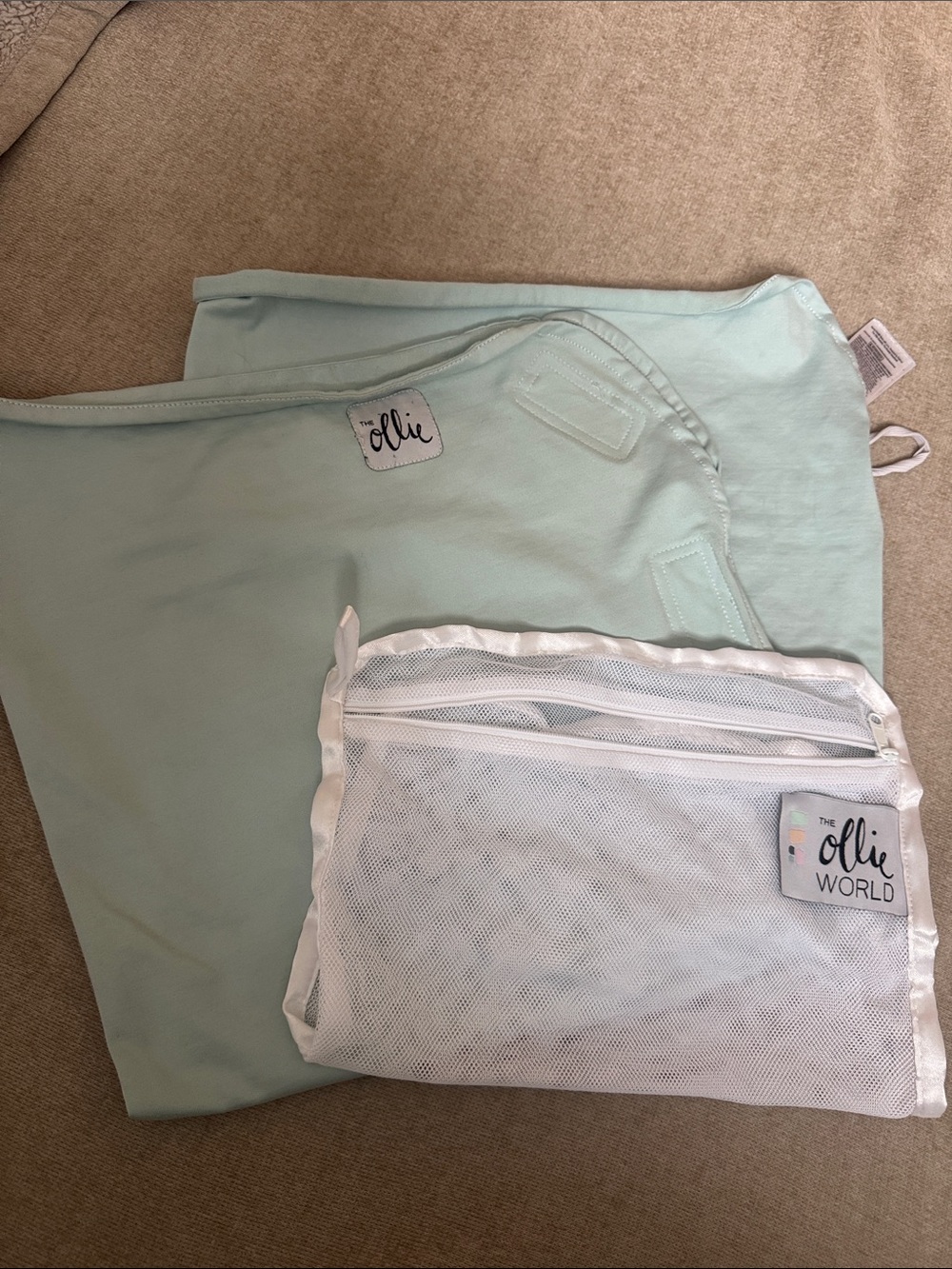 The Ollie World Baby Sleep Sack in Light Blue